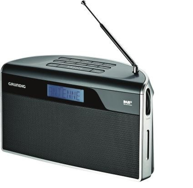 Grundig MUSIC 8000 DAB+ Портативный Analog & digital Черный, Синий радиоприемник