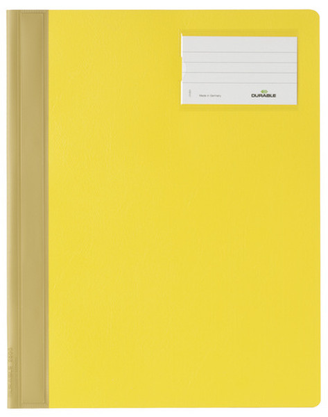 Durable 2500-04 ПВХ Желтый папка