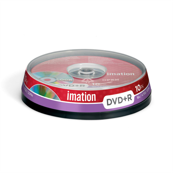 Imation 10 x DVD+R 4.7GB 4.7GB DVD+R 10pc(s)