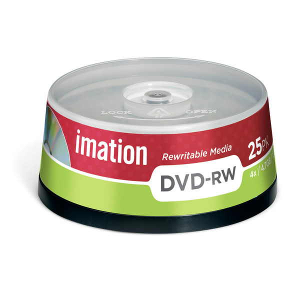 Imation 25 x DVD-RW 4.7GB 4.7GB DVD-RW 25pc(s)