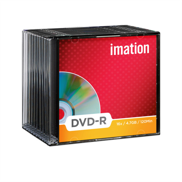 Imation 10 x DVD-R 4.7GB 4.7GB DVD-R 10pc(s)