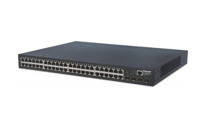 Intellinet 561334 Управляемый L2 Gigabit Ethernet (10/100/1000) Черный сетевой коммутатор