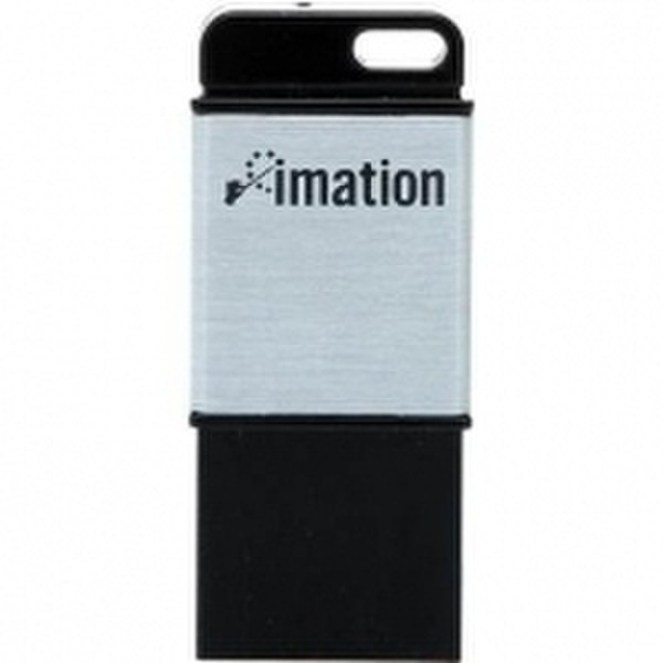 Imation 8GB Atom Flash Drive 8ГБ USB 2.0 Тип -A Серый USB флеш накопитель