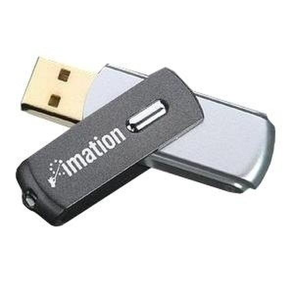 Imation 8GB Swivel Flash Drive 8ГБ USB 2.0 Тип -A Cеребряный USB флеш накопитель