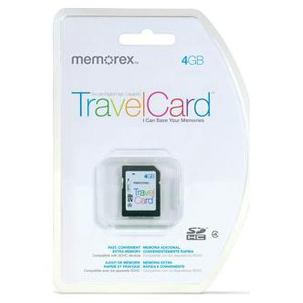 Memorex SDHC TravelCard 4GB 4ГБ SDHC карта памяти
