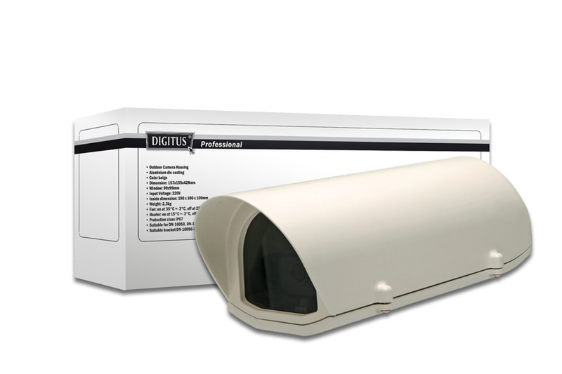 Digitus Outdoor Camera Housing Алюминиевый Бежевый защитный кожух