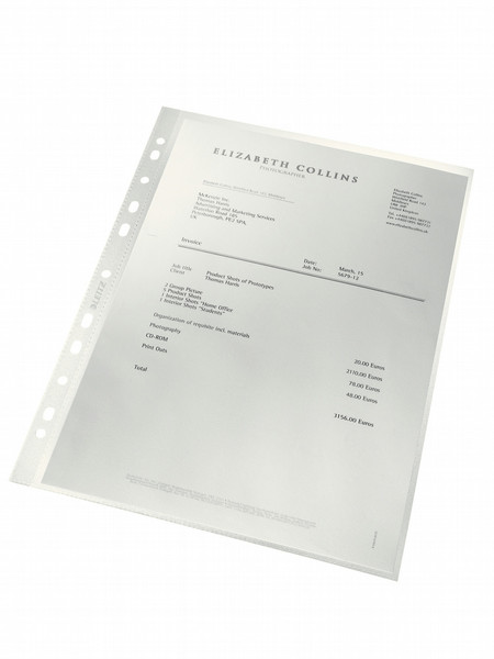 Leitz 47913003 210 x 297 mm (A4) Polypropylene (PP) sheet protector