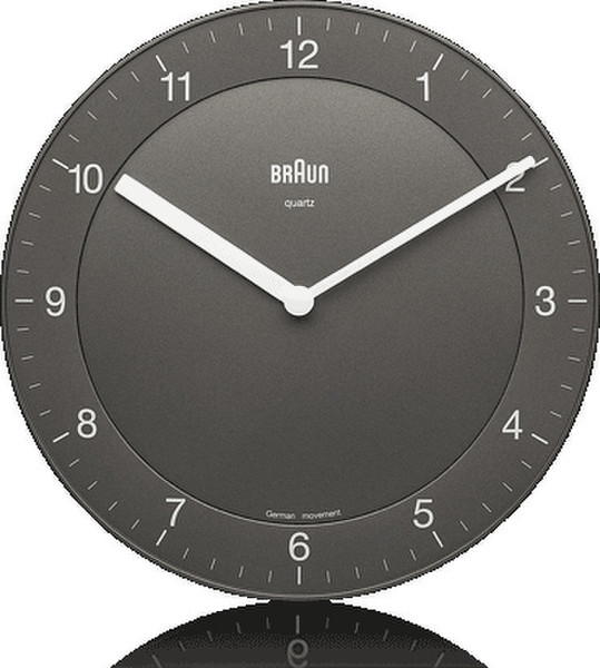 Braun BNC006GYGY-NRC Quartz wall clock Kreis Grau