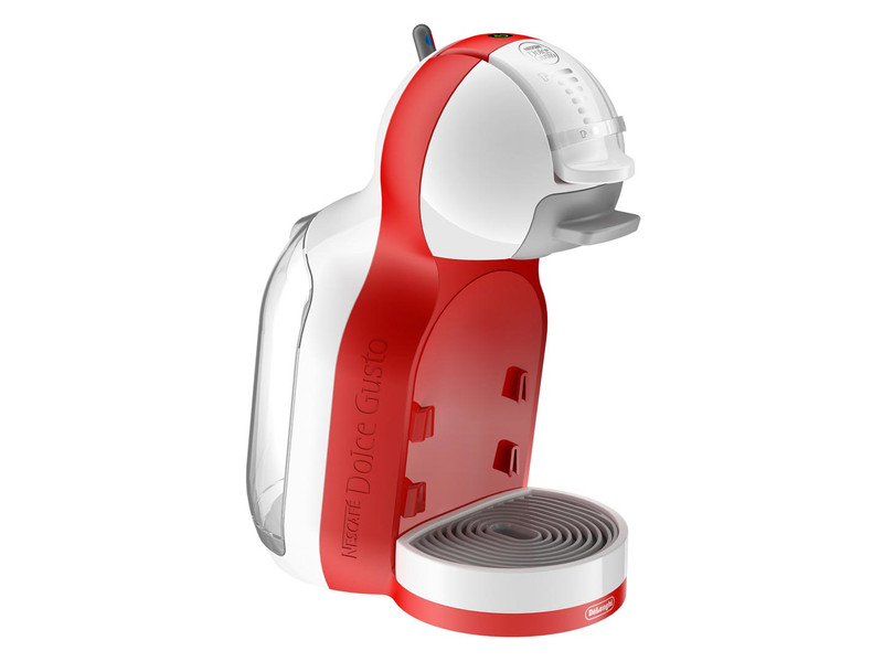 DeLonghi Mini Me EDG305.WR Pad-Kaffeemaschine 0.8l Rot, Weiß