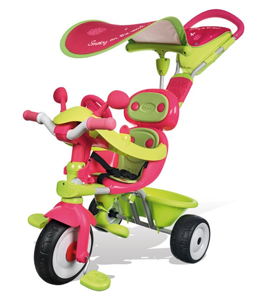 Smoby Baby Driver Confort Girls City Metal Green,Pink bicycle