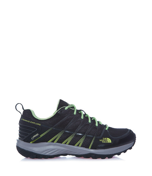 The North Face Litewave explore gtx Adult Female Black,Green sneakers
