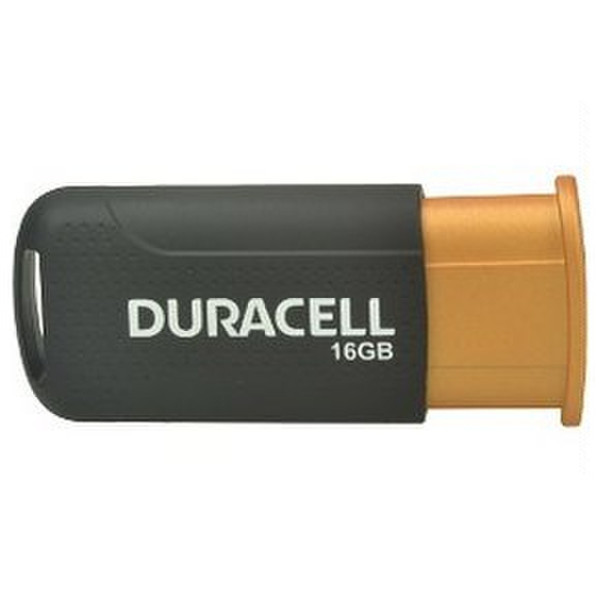 Duracell DRUSB16PR 16GB USB 3.1 (3.1 Gen 2) Type-A Black,Gold USB flash drive