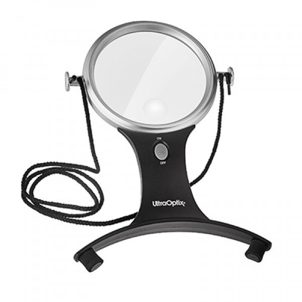 Vitility 80410010 Black,Stainless steel,Transparent magnifier