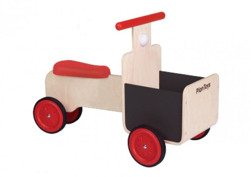 PlanToys 3479 Black,Red,Wood push & pull toy