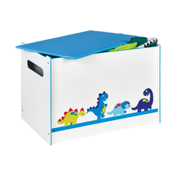 HelloHome Dinosaur Toy storage box Blue,White