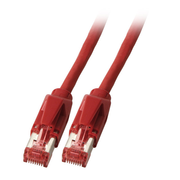 EFB Elektronik K8210RT.3 3m Cat6a S/FTP (S-STP) Rot Netzwerkkabel