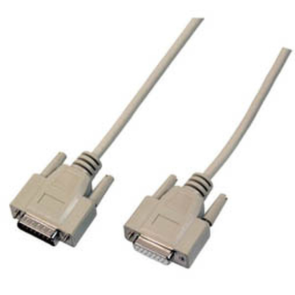 Alcasa 8511-3 3м VGA (D-Sub) VGA (D-Sub) Бежевый VGA кабель