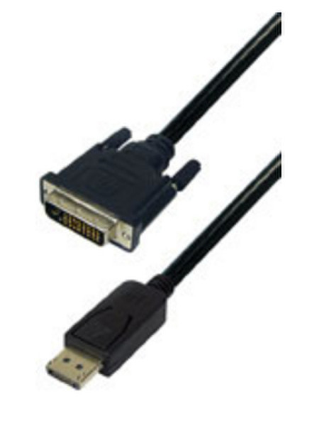 Alcasa GCT-0162 5m DisplayPort DVI-D Black