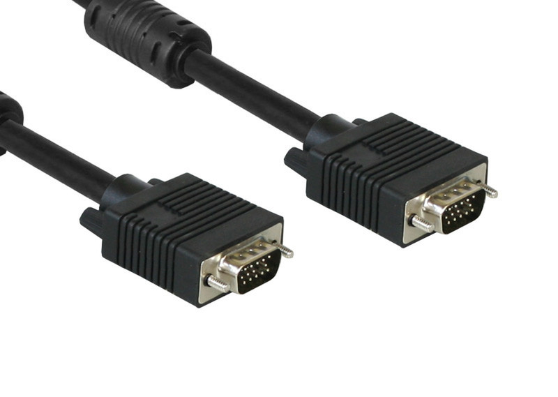 Alcasa GCT-0741 30м VGA (D-Sub) VGA (D-Sub) Черный VGA кабель