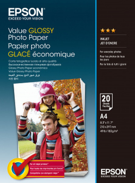 Epson C13S400035 A4 Gloss photo paper