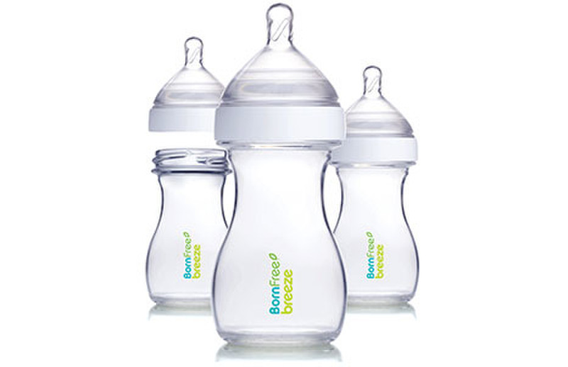 Summer Infant Born Free breeze 148ml Glas Transparent Babyflasche