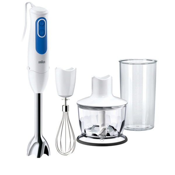 Braun MQ3035WH Sauce Immersion blender 0.6L 700W Blue,White blender