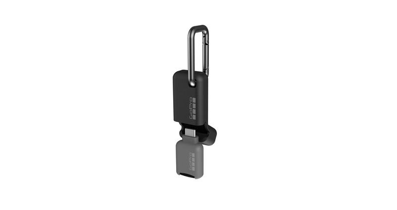 GoPro Quik Key USB 3.0 (3.1 Gen 1) Type-C Черный, Серый устройство для чтения карт флэш-памяти