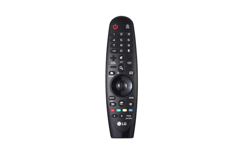 LG AN-MR650 Press buttons Black remote control
