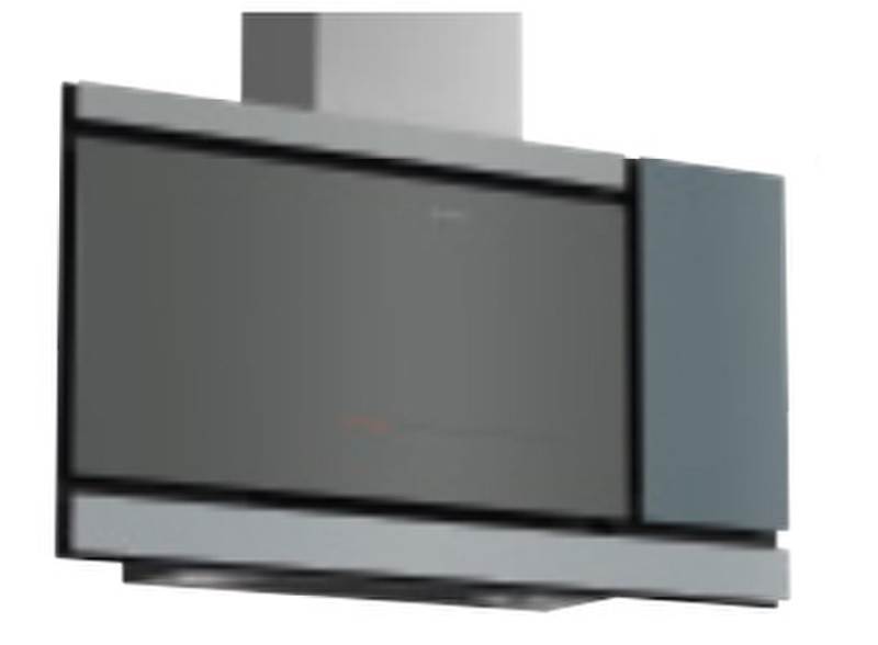 Bosch Serie 8 DWF97MS79 Wall-mounted 730m³/h A Grey,Stainless steel cooker hood