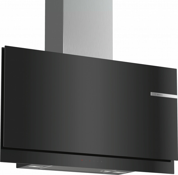 Bosch Serie 6 DWF97KM60 Настенный 730м³/ч A Черный, Нержавеющая сталь кухонная вытяжка