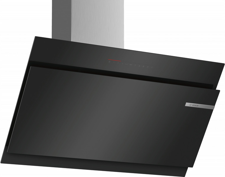 Bosch Serie 6 DWK97JQ60 Wall-mounted 730m³/h A+ Black cooker hood