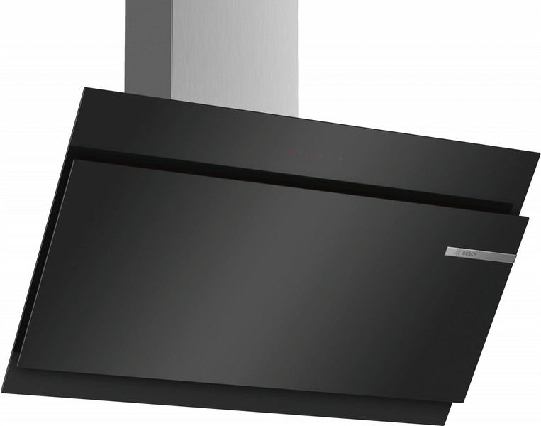 Bosch Serie 6 DWK97JM60 Wall-mounted 730m³/h A+ Black,Stainless steel cooker hood