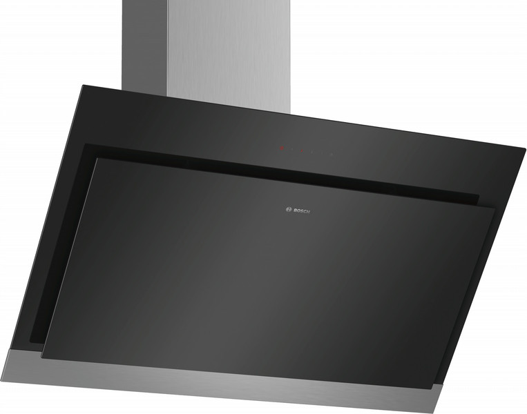 Bosch Serie 4 DWK97HM60 Wall-mounted 680m³/h A Black,Stainless steel cooker hood