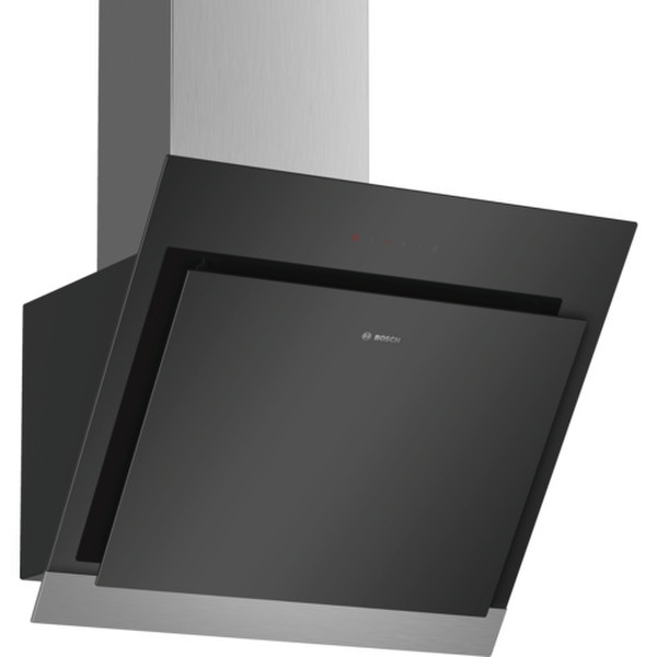Bosch Serie 6 DWK67HM60 Wall-mounted 660m³/h A Black,Stainless steel cooker hood