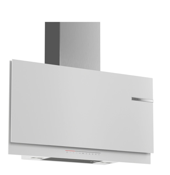 Bosch DWF97KR20 Wall-mounted 730m³/h A Stainless steel,White cooker hood