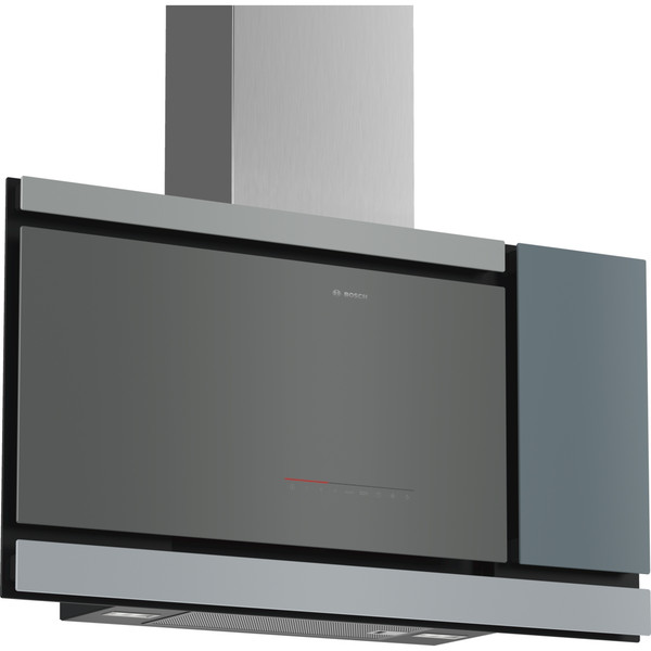 Bosch Serie 8 DWF97MP70 Wall-mounted 730m³/h A Silver cooker hood