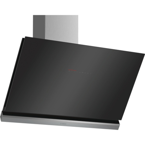 Bosch Serie 8 DWK98PP60 Wall-mounted 840m³/h A+ Black,Stainless steel cooker hood