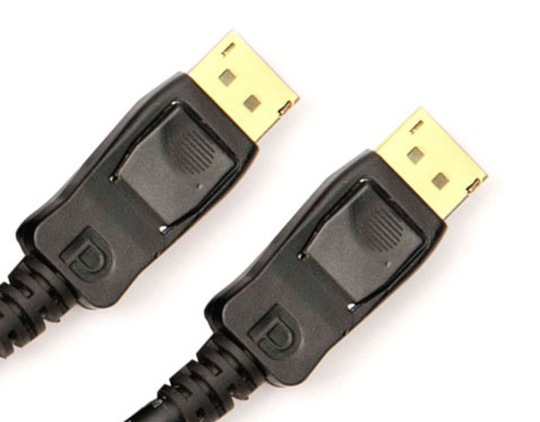 Jou Jye Computer Display Port, plug 20p / plug 20p 1m DisplayPort DisplayPort Black