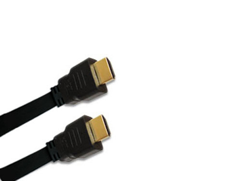 Jou Jye Computer HDMI, plug 19p / plug 19p - 5.0M 5m HDMI HDMI Schwarz HDMI-Kabel