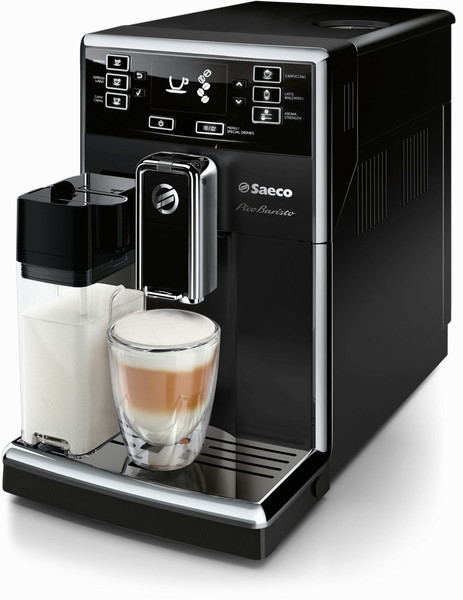 Saeco HD8925/01 Freestanding Fully-auto Espresso machine 1.8L Black,Stainless steel coffee maker