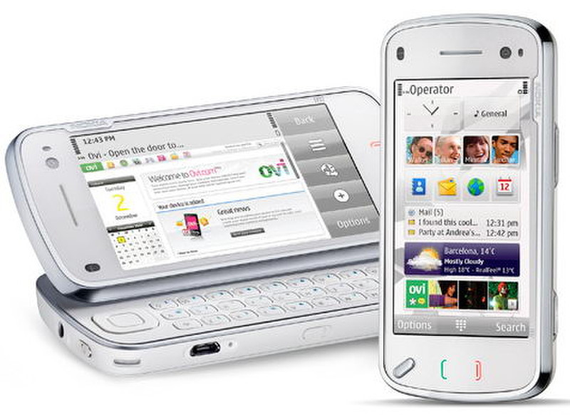 Nokia N97 White smartphone