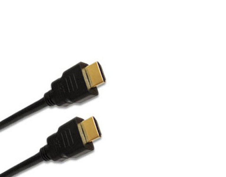 Jou Jye Computer HDMI, plug 19p / plug 19p - 5.0M 5м HDMI HDMI Черный HDMI кабель