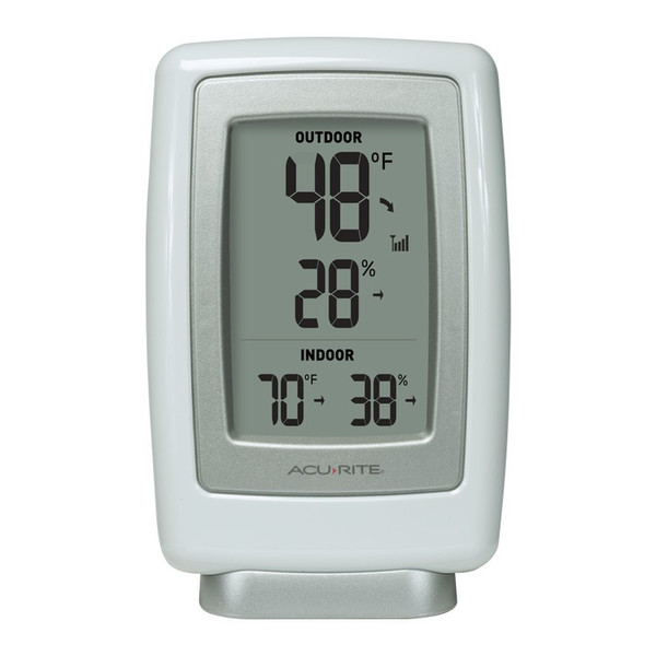 AcuRite 00611A3 Indoor/outdoor Electronic environment thermometer White