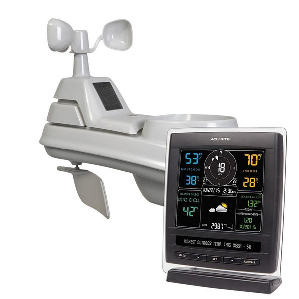 AcuRite 01517RM Battery Black,Grey weather station