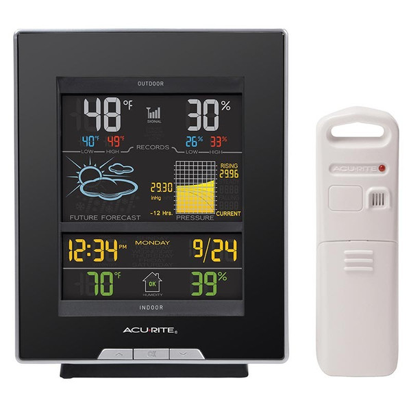AcuRite 02008A2 Battery Black weather station
