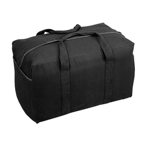 Stansport 1095 76L Canvas Black duffel bag