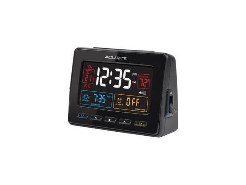 AcuRite 13024A1 Digital alarm clock Черный будильник