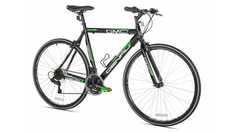 Kent 700c Men's GMC Denali Люди Гонки по дороге Алюминиевый Черный, Зеленый bicycle