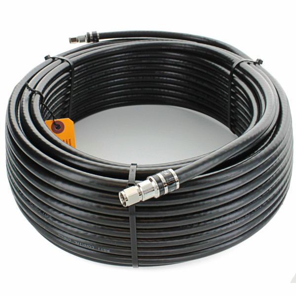 Wilson Electronics 951100 30.48m F F Black coaxial cable