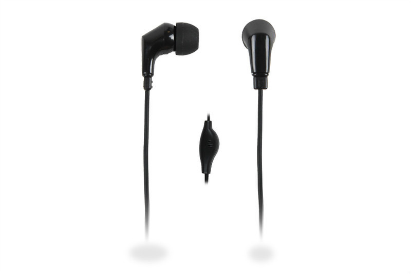 Cyber Acoustics AC-63B Monaural In-ear Black mobile headset